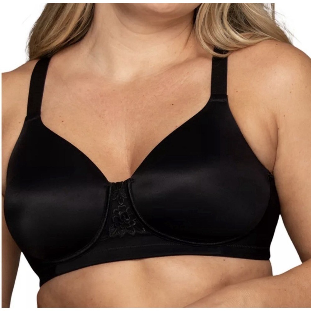 Vanity Fair Women Full Figure Beauty Back Smoothing Bra Wirefree 71380 42DDD NWT